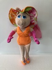 Rare Vintage Miss Piggy Muppets Soft Toy Good  Condition