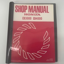 HONDA EB3000 EB 4000 GENERATOR