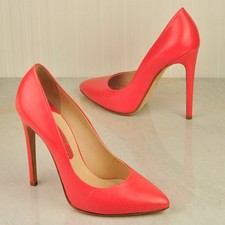 GINA London Coral Pink Leather
