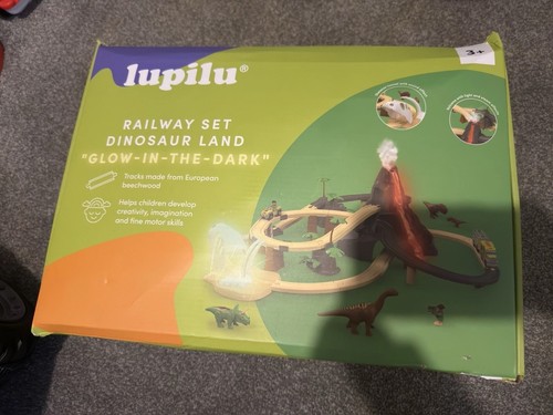 Lupilu railway set - set, dinosaur