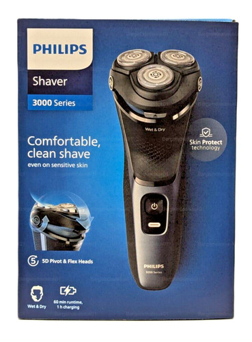 Philips mens shaver wet dry - philips,