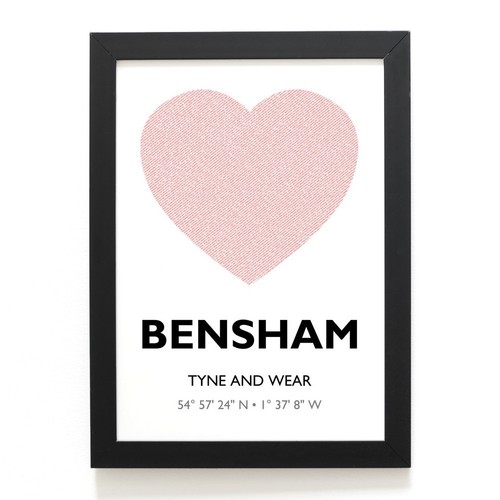 Print bensham tyne - a4,