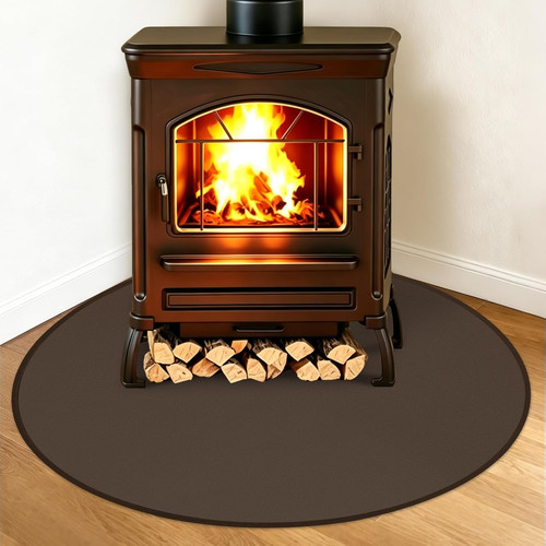 Teardrop fireproof hearth - teardrop,