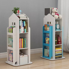 Kids Rotating Bookshelf Castle
