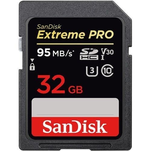 Sandisk 32gb card sdhc hd - sandisk,