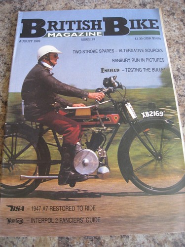 British bike aug 1989 bsa - british,