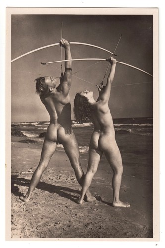 Nude woman man publisher