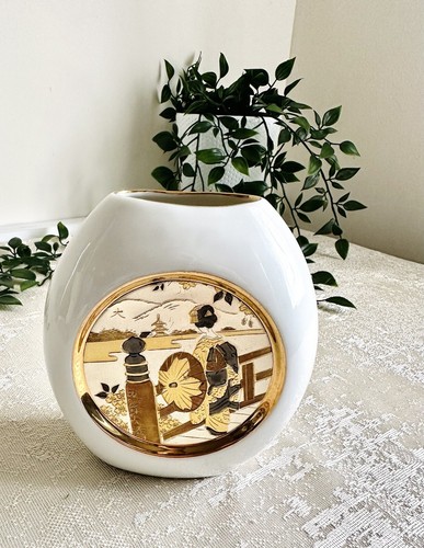 Art chokin vase 24k gold - art,