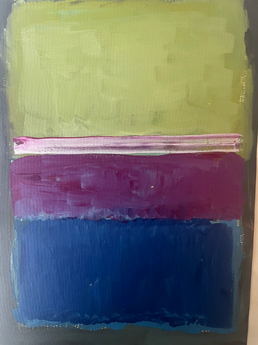 Rothko mark painting - mark,