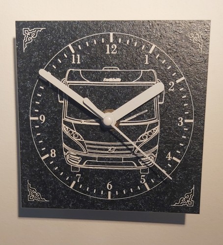 Dethleffs motorhome clock - dethleffs,