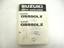 SPARE PARTS CATALOG SUZUKI GS