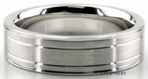 Platinum mens wedding bands - mens,