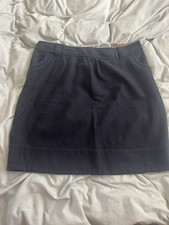 Joules Navy Blue Knee Length Skirt Size 18