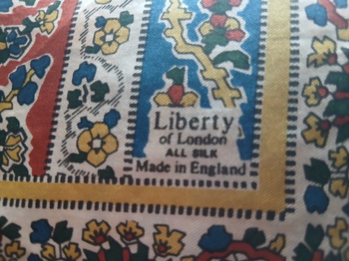 Vintage liberty london silk - liberty, of
