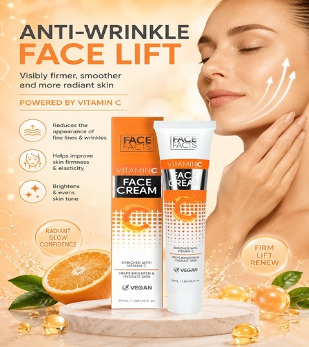 Anti wrinkle cream vitamin - cream, c