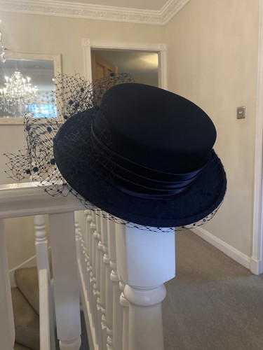 Vintage navy netted - vintage,