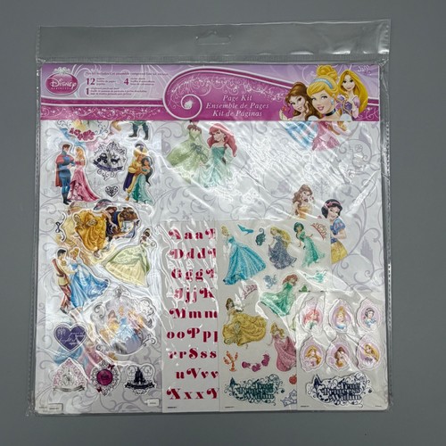 Disney princess scrapbook page - princess,