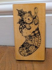 Anita's Wooden Rubber Stamp