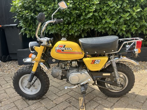 Honda z50j1 parakeet yellow - honda,