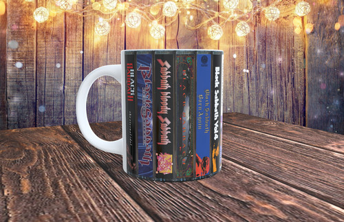 Black sabbath cassette mug