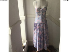 vintage laura ashley sun dress