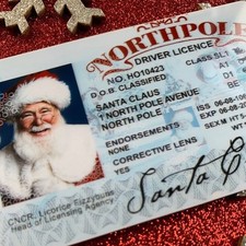 Santa Claus Lost Driver's