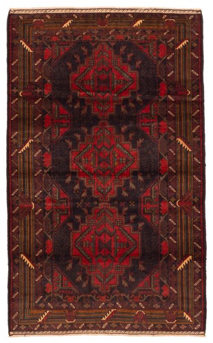 Vintage hand knotted area - vintage, rug