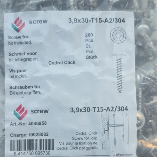 Cedral click screws - click,