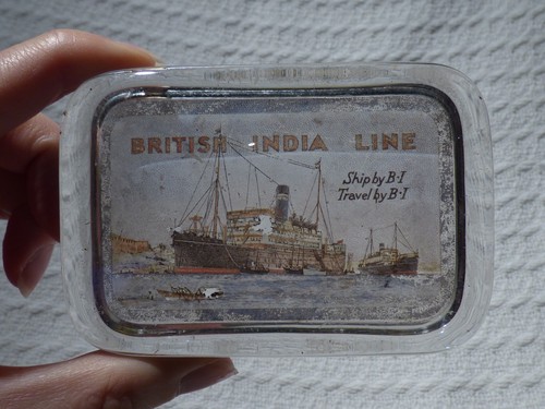Antique british india - antique, line
