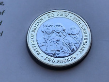 2020 JERSEY BATTLE OF BRITAIN - SO FEW - TWO 2 POUND COIN BU BUNC