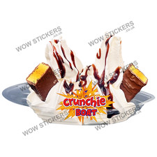 Ice cream van sticker Crunchie