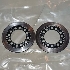 GENUINE YAMAHA VMAX 1200 VMX1200 1986 -90 FRONT BRAKE DISCS ROTORS 7.2MM