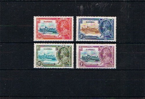 Gambia 1935 silver - silver, set