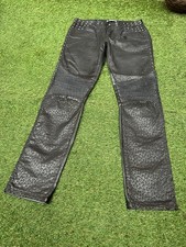 Men's ROCK REBEL Studded Rock Star Goth Steampunk Biker Punk Trousers ~ 32W 32L