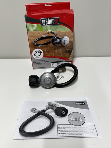 Weber 7502 hose and - and, regulator