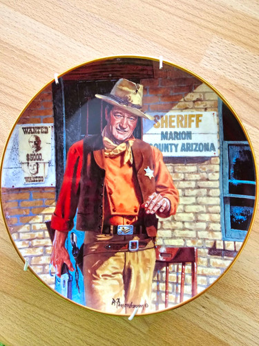 Franklin mint john wayne - mint,