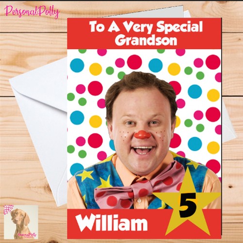 Personalised tumble card - personalised,
