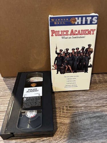 Police academy vhs 1984 comedy - police,
