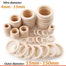 15mm-150mm Natural Wooden
