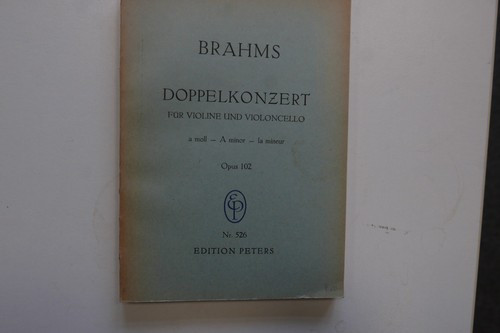 Mini pocket score brahms - mini,