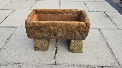 Artificial stone garden - garden, trough