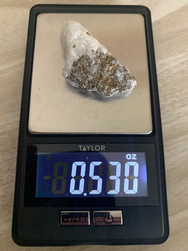 Gold ore mineral - mineral, in
