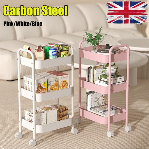 Tier storage trolley cart on - tier,
