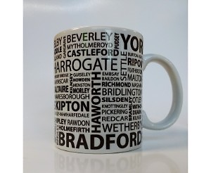 Yorkshire names mug unique - names,