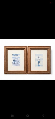 Pair framed faye - framed, whittaker