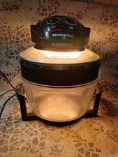 Daewoo 17L Deluxe Large Halogen Air Fryer Oven Size Extender Ring & 60min Timer