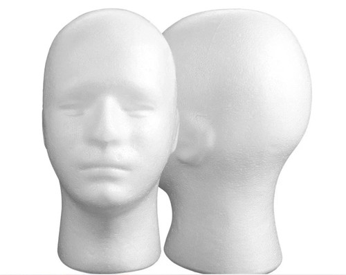 Mens foam head polystyrene - mens,
