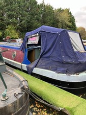 62 ft narrow boat , liveaboard ,river canal boat