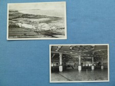 Two real photo postcards - real, of