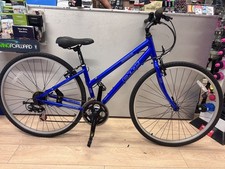 Used Apollo CX10 + 700C Wheel 15" Frame Blue Hybrid Adults Bike